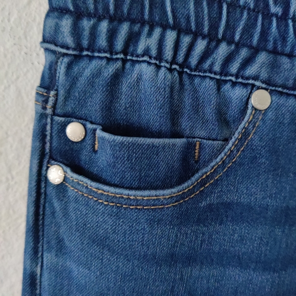 Liverpool LA Drawstring Pull On Jeans Cropped Size Small - Picture 5 of 12